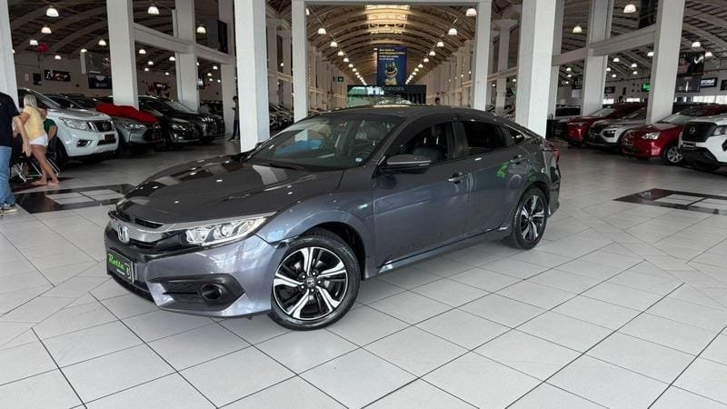 Honda Civic Sedan EX 2.0 Flex 16V Aut.4p na cor Cinza em Curitiba / PR - 45731