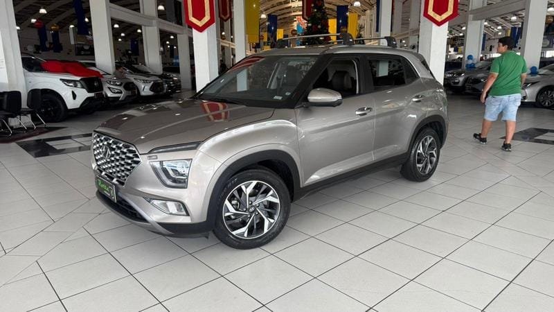 Hyundai Creta Platinum 1.0 TB 12V Flex Aut. na cor Cinza em Curitiba / PR - 45748