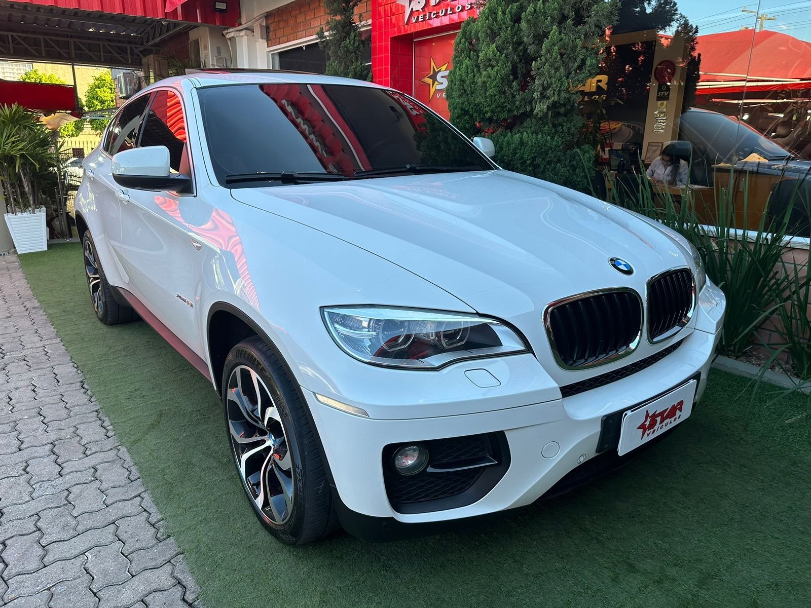 BMW X6 XDRIVE 35i 3.0 306cv Bi-Turbo na cor Branco no Canoas / RS - 45821