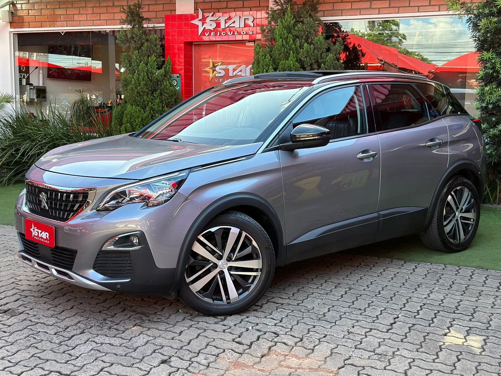 Peugeot 3008 Allure 1.6 Turbo 16V 5p Aut. na cor Cinza no Canoas / RS - 45858