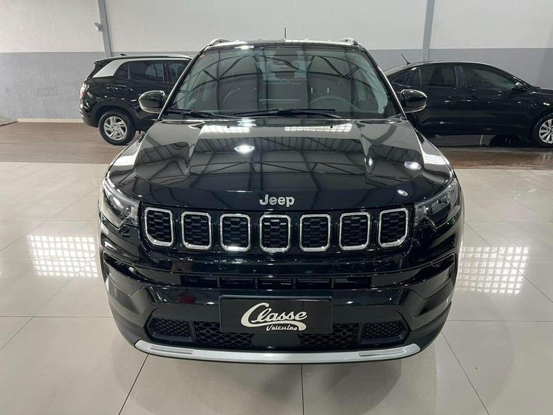 Jeep Compass LONG. T270 1.3 TB 4x2 Flex Aut. na cor Preto no Viamão / RS - 45953