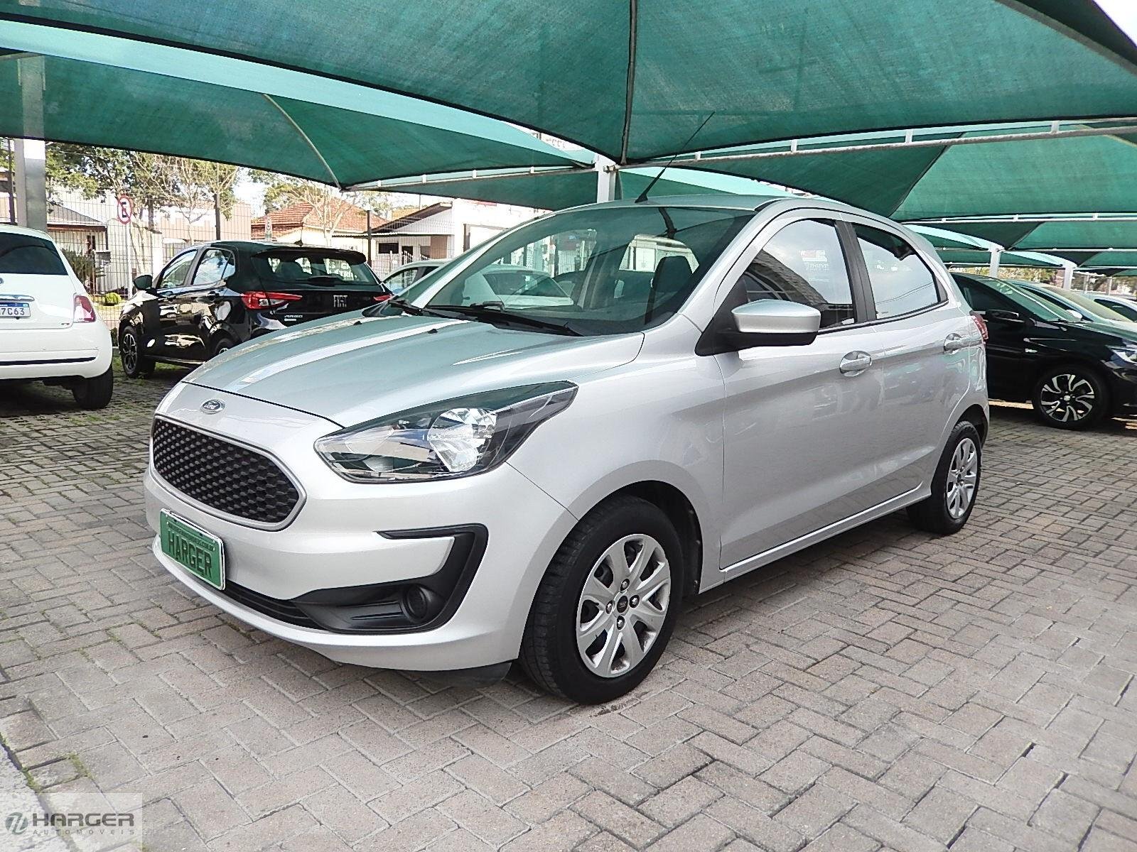 Ford Ka 1.0 SE/SE Plus TiVCT Flex 5p na cor Prata em Curitiba / PR - 46060