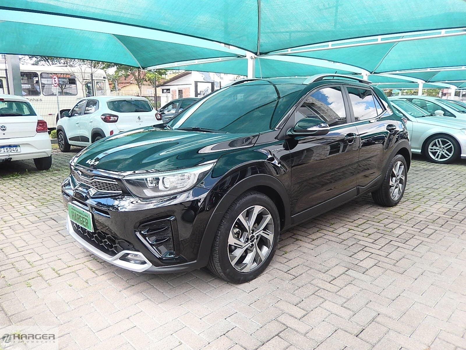 Kia STONIC SX 1.0 TB Aut. (Híbrido) na cor Preto em Curitiba / PR - 46083