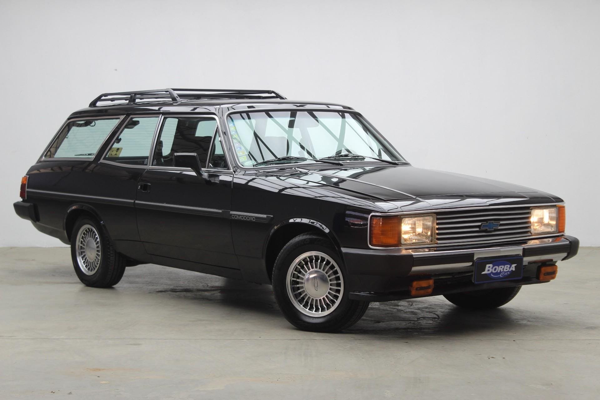 Chevrolet Caravan Comodoro 4.1/2.5 na cor Preto em Rio do Sul / SC - 46125