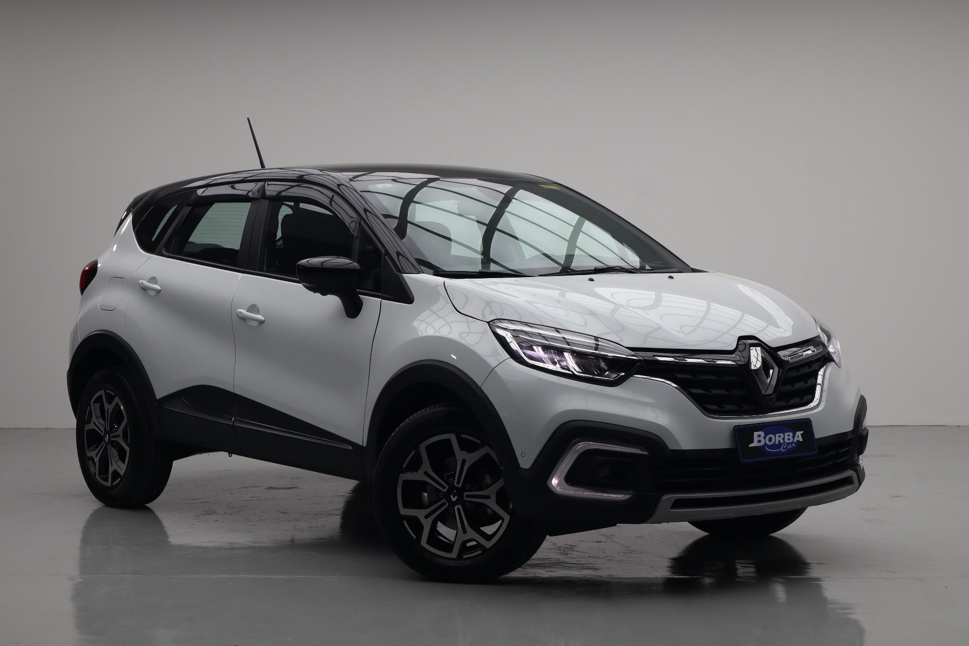Renault Captur Iconic 1.3 TB 16V Flex 5p Aut. na cor Branco em Rio do Sul / SC - 46135