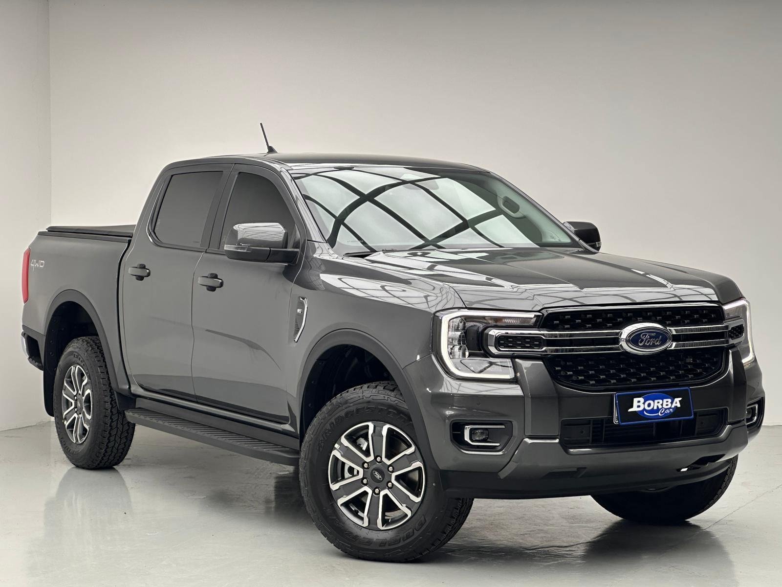 Ford Ranger XLT 3.0 V6 4x4 CD TB Die. Aut. na cor Cinza em Rio do Sul / SC - 46223