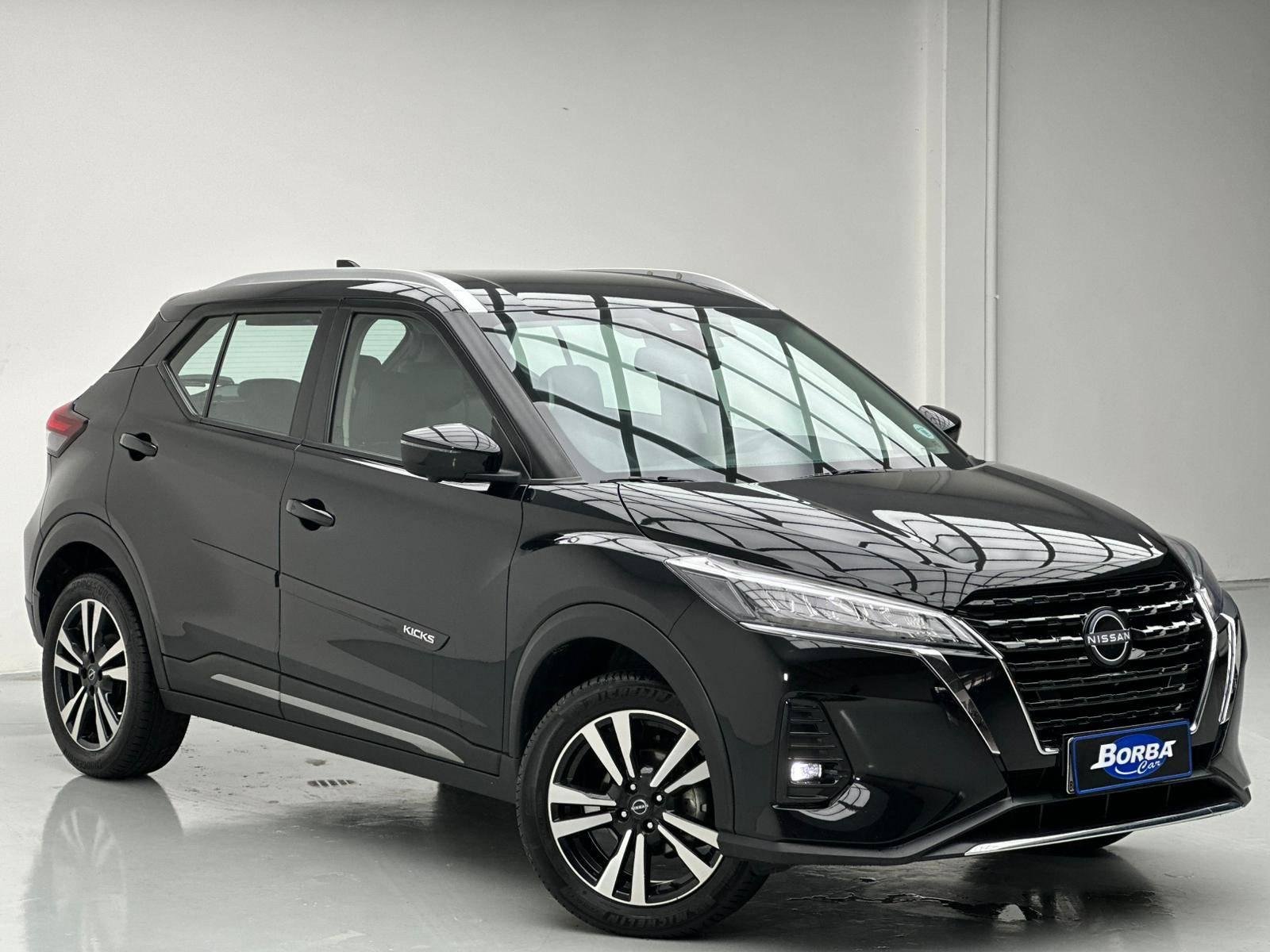 Nissan KICKS Exclusive 1.6 16V Flex Aut. na cor Preto em Rio do Sul / SC - 46231
