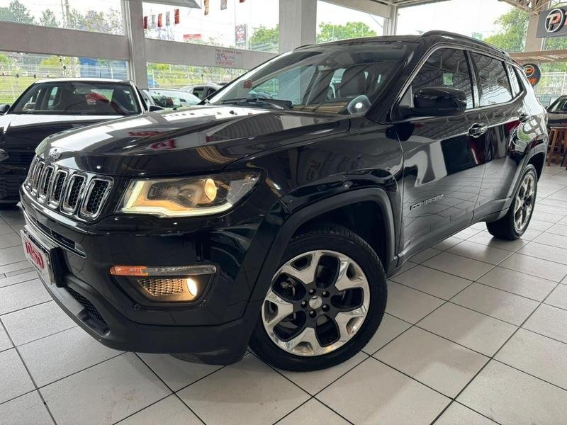 Jeep COMPASS LONG. T270 1.3 TB 4x2 Flex Aut. na cor Preto em Curitiba / PR - 4624