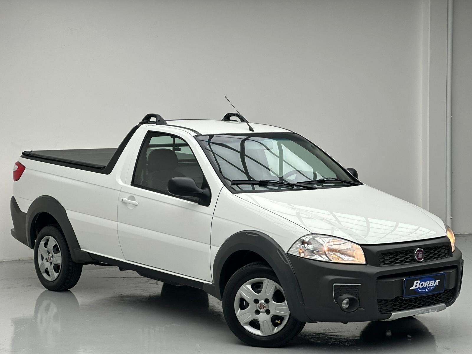 Fiat Strada Working HARD 1.4 Fire Flex 8V CS na cor Branco em Rio do Sul / SC - 46258