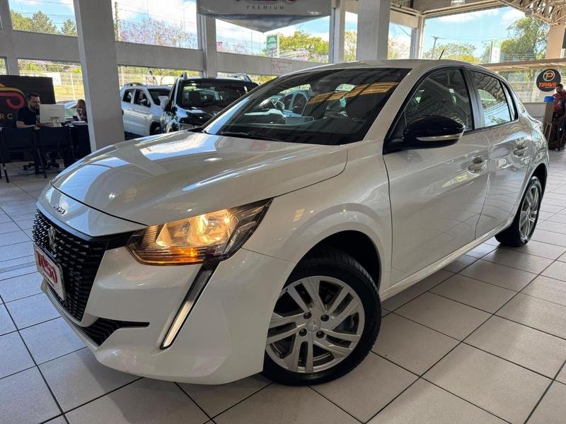 Peugeot 208 Active 1.6 Flex 16V 5p Aut. na cor Branco em Curitiba / PR - 4636