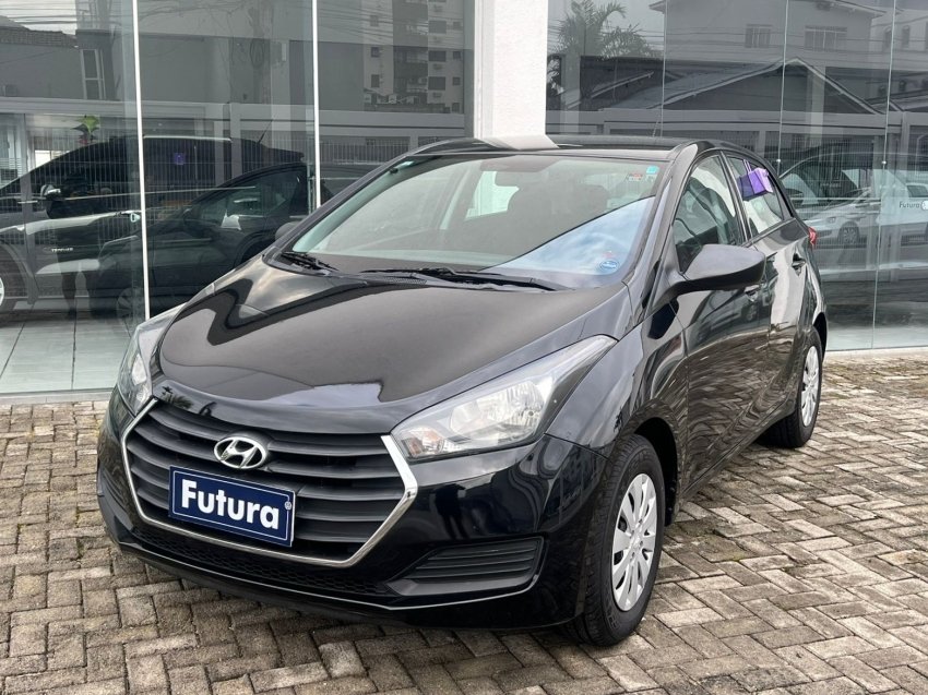 Hyundai HB20 Comf./C.Plus/C.Style 1.0 Flex 12V na cor Preto em Florianópolis / SC - 46411