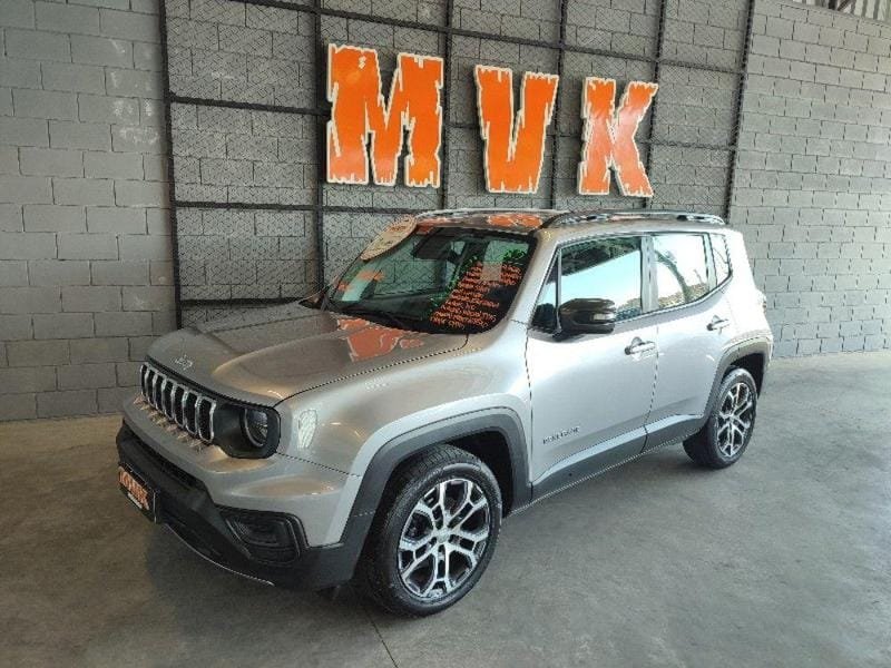 Jeep Renegade Long. T270 1.3 TB 4x2 Flex Aut. na cor Cinza em Curitiba / PR - 46531