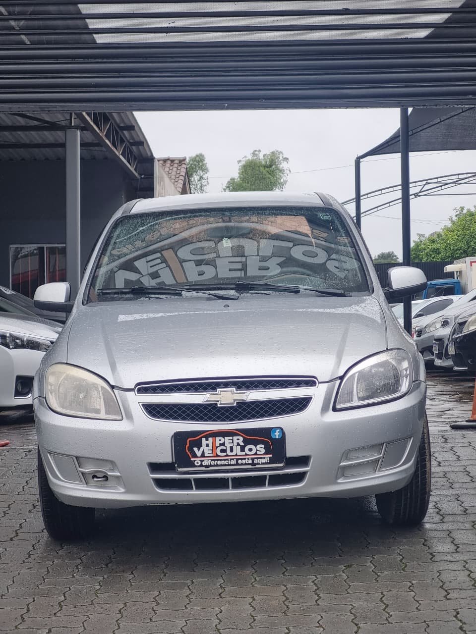Chevrolet Celta Spirit/ LT 1.0 MPFI 8V FlexP. 5p na cor Cinza no Canoas / RS - 46665