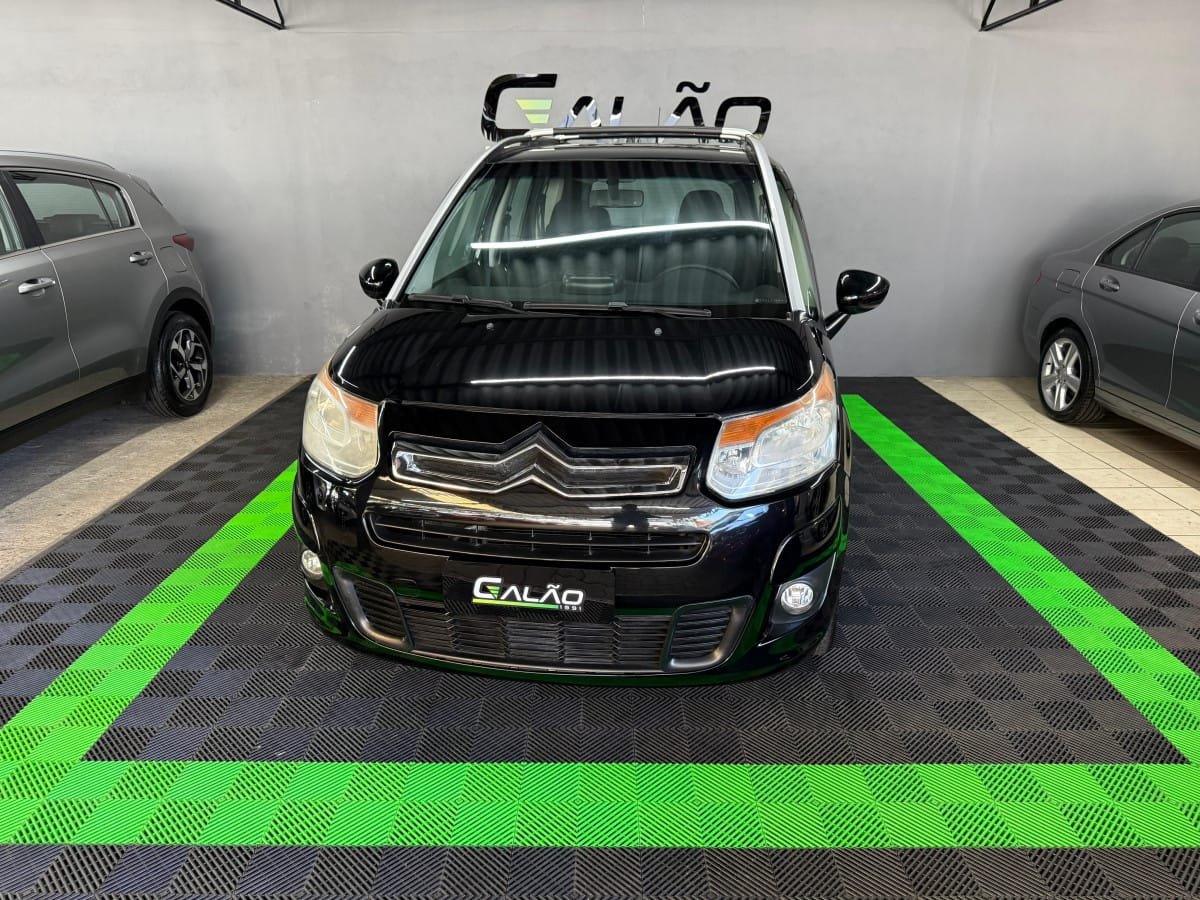 Citroën C3 Picasso GLX 1.6 Flex 16V 5p Aut. na cor Preto no Canoas / RS - 46700