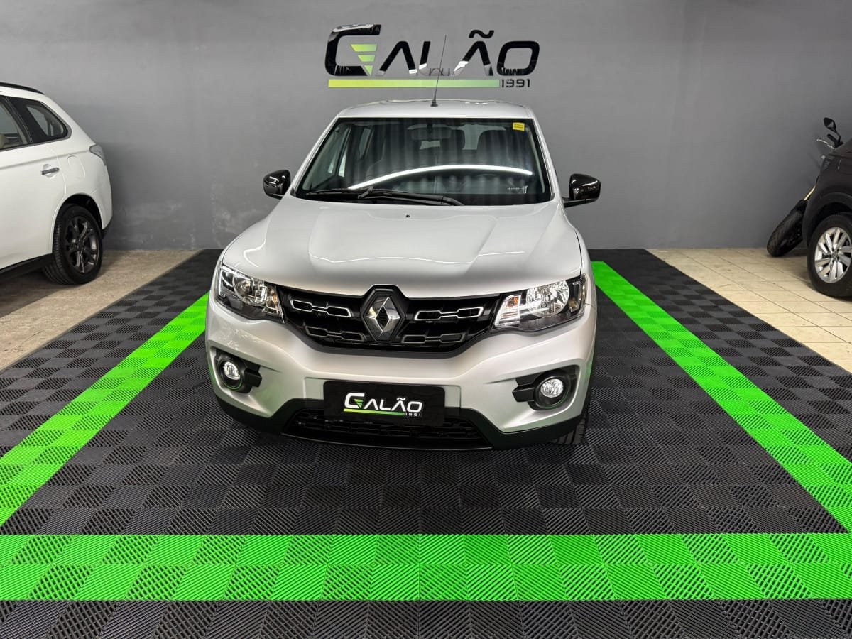 Renault KWID Intense 1.0 Flex 12V 5p Mec. na cor Cinza no Canoas / RS - 46717