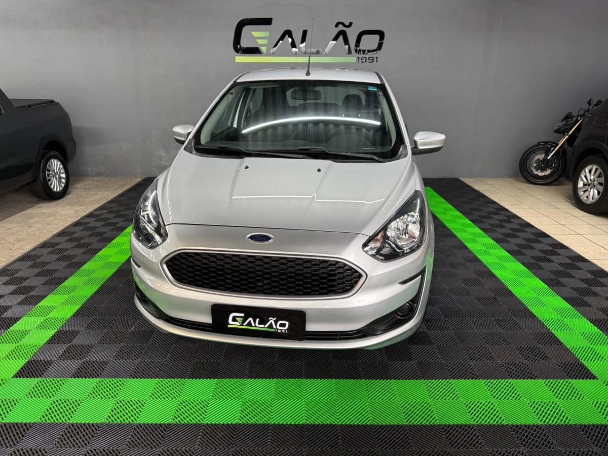 Ford Ka 1.0 8V/1.0 8V ST Flex 3p na cor Cinza no Canoas / RS - 46718