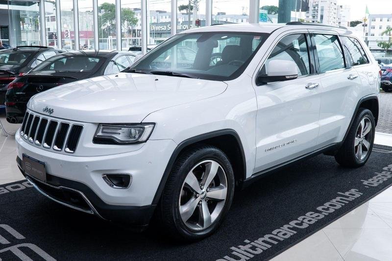 Jeep Grand Cherokee Limited 3.0 TB Dies. Aut na cor Branco em Curitiba / PR - 46826