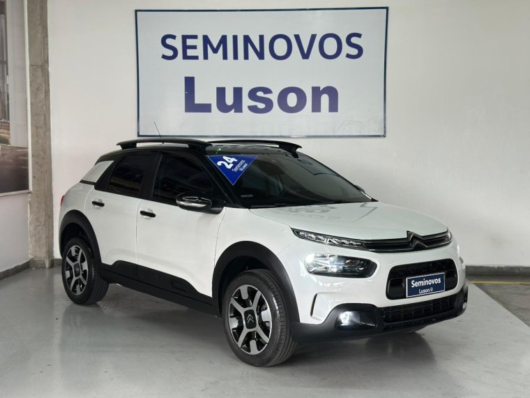 Citroën C4 Cactus SHINE 1.6 Turbo Flex Aut. na cor Branco em São José dos Pinhais / PR - 46935