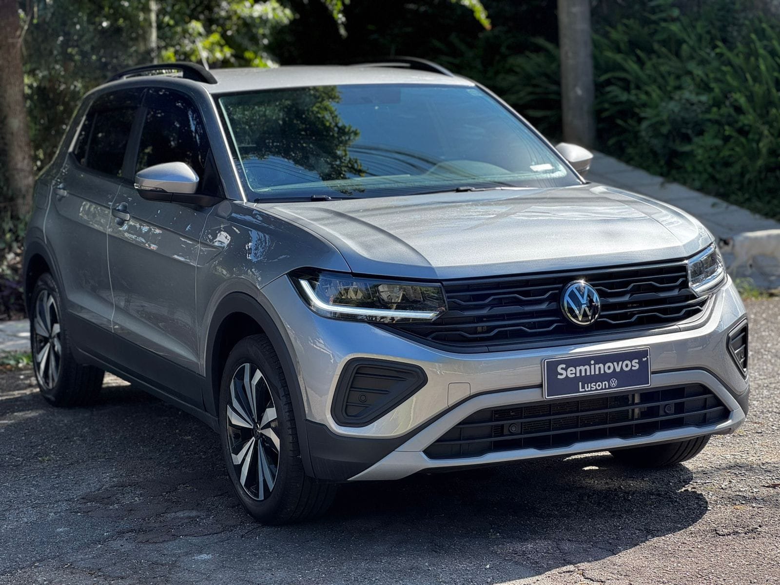 Volkswagen T-Cross 200 TSI 1.0 Flex 12V 5p Aut. na cor Cinza em Curitiba / PR - 46963