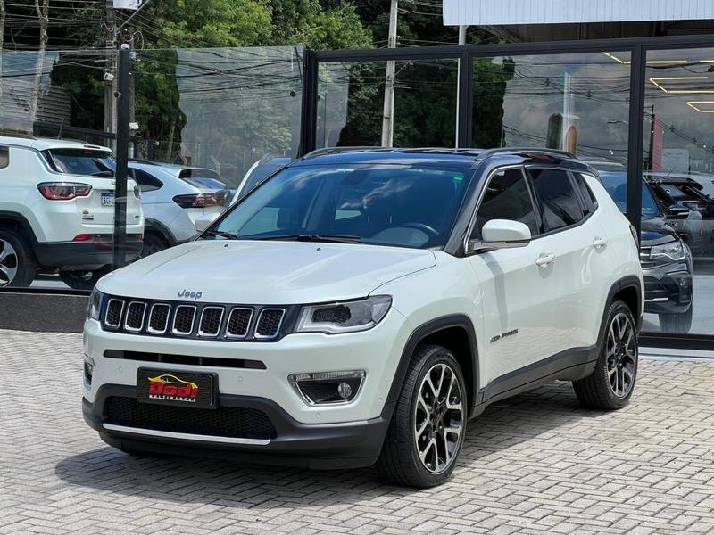 Jeep Compass LIMITED 2.0 4x2 Flex 16V Aut. na cor Branco em Curitiba / PR - 47159