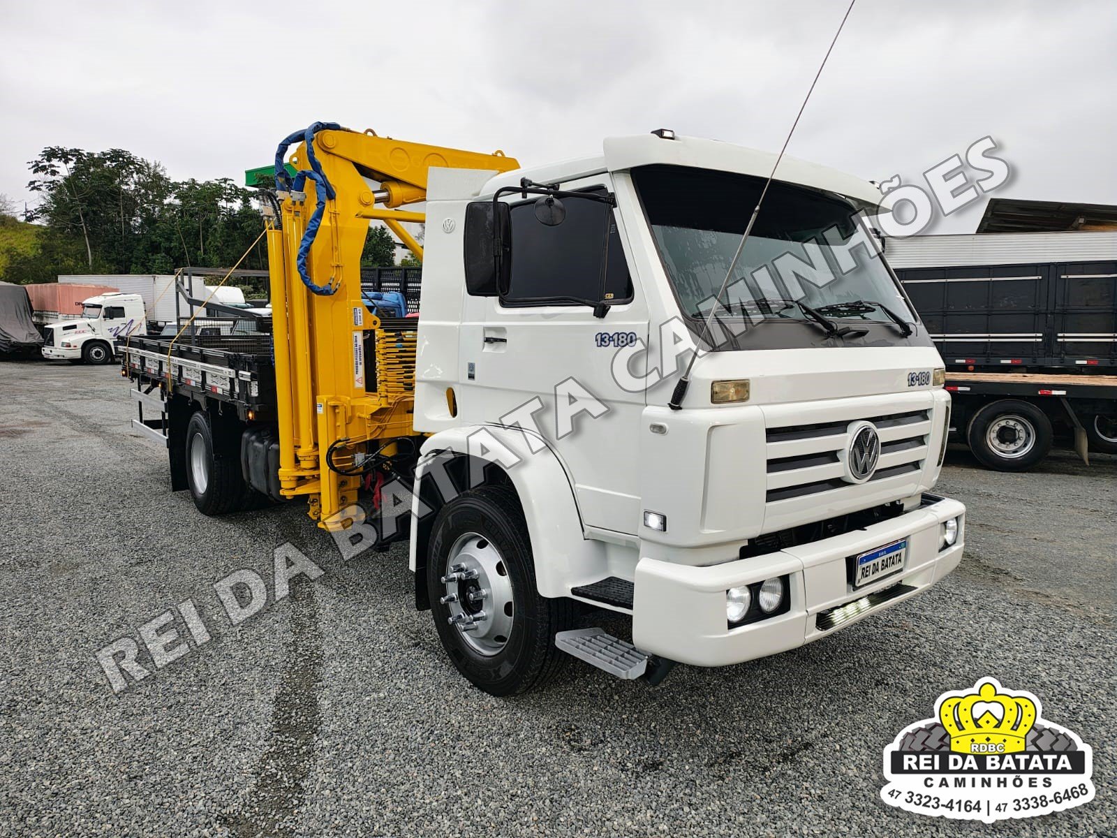 VOLKSWAGEN 13-180/13-180 E Worker 2p (diesel) na cor Branco em Blumenau / SC - 47326