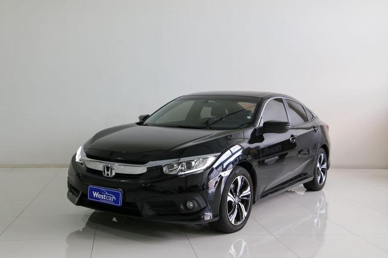 Honda Civic Sedan EX 2.0 Flex 16V Aut.4p na cor Preto em Curitiba / PR - 47775