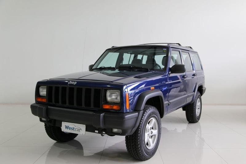 Jeep Cherokee Sport 4.0 Mec./Aut. na cor Azul em Curitiba / PR - 47798