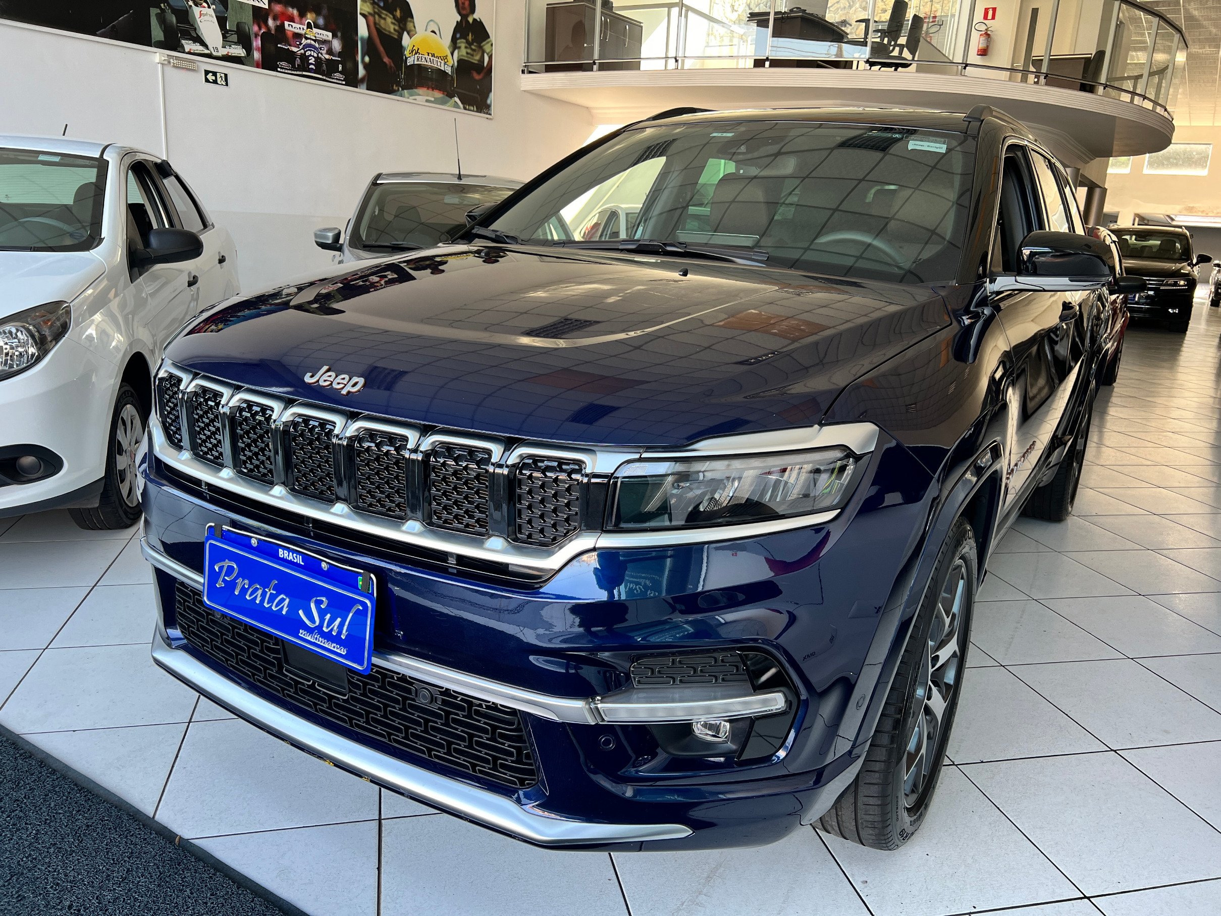 Jeep Commander Overland T270 1.3 TB Flex Aut. na cor Azul em Curitiba / PR - 47972