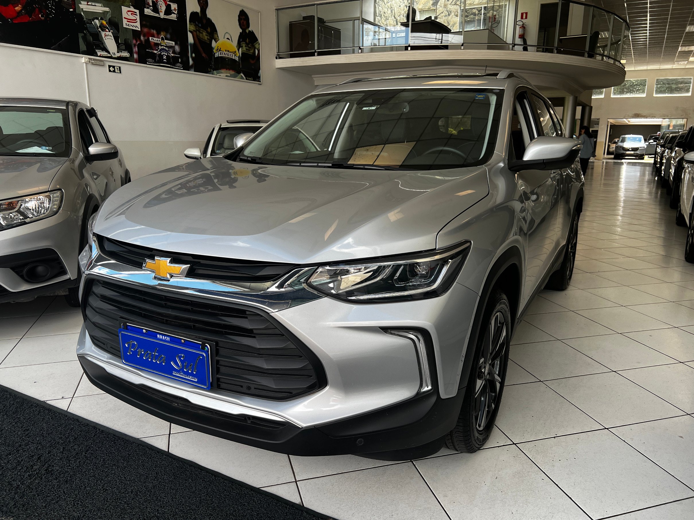 Chevrolet Tracker Premier 1.2 Turbo 12V Flex Aut. na cor Cinza em Curitiba / PR - 47989