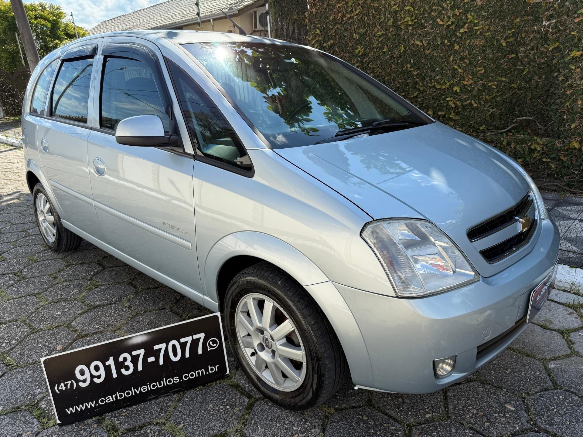 Chevrolet Meriva Prem.EASYTRONIC 1.8 FlexPower 5p na cor Cinza em Itajaí / SC - 48099