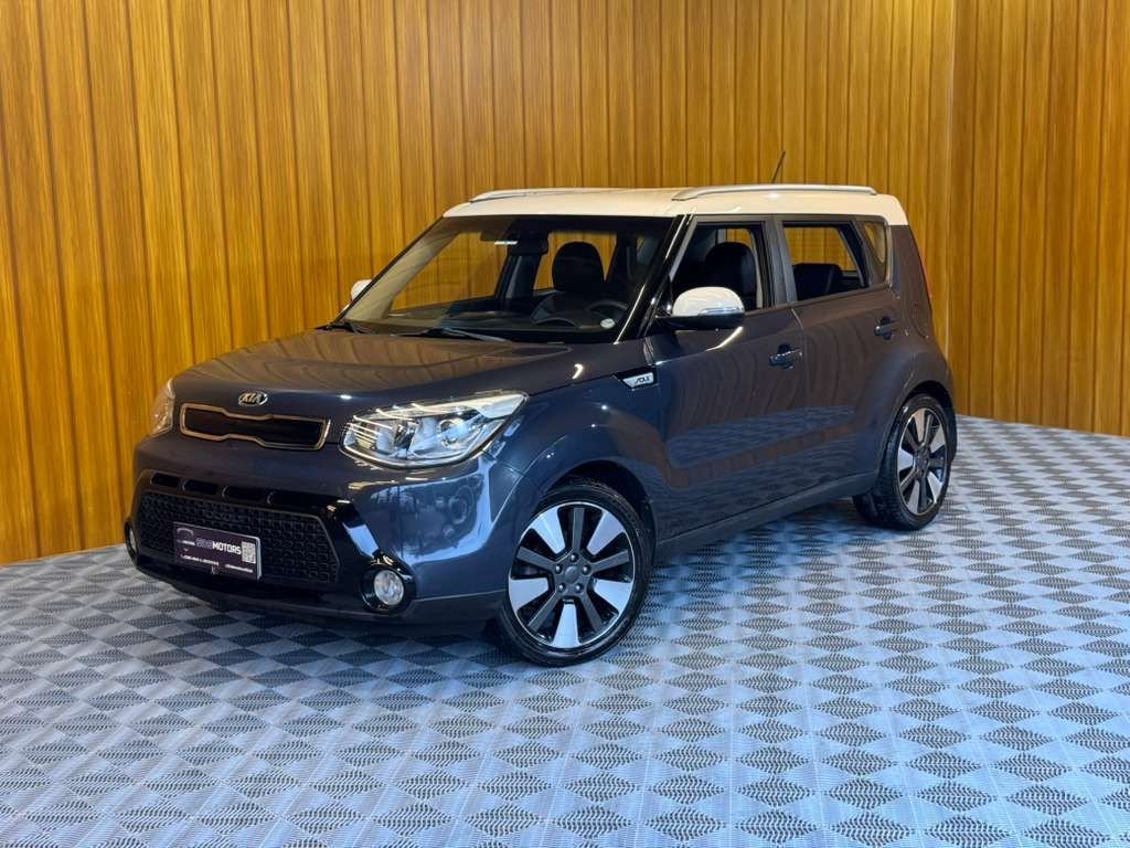 Kia SOUL 1.6/ 1.6 16V FLEX Aut. na cor Azul em Joinville / SC - 481