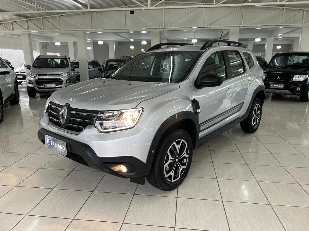 Renault Duster Iconic 1.6 16V Flex Aut. na cor Cinza em Gravatal / SC - 48317