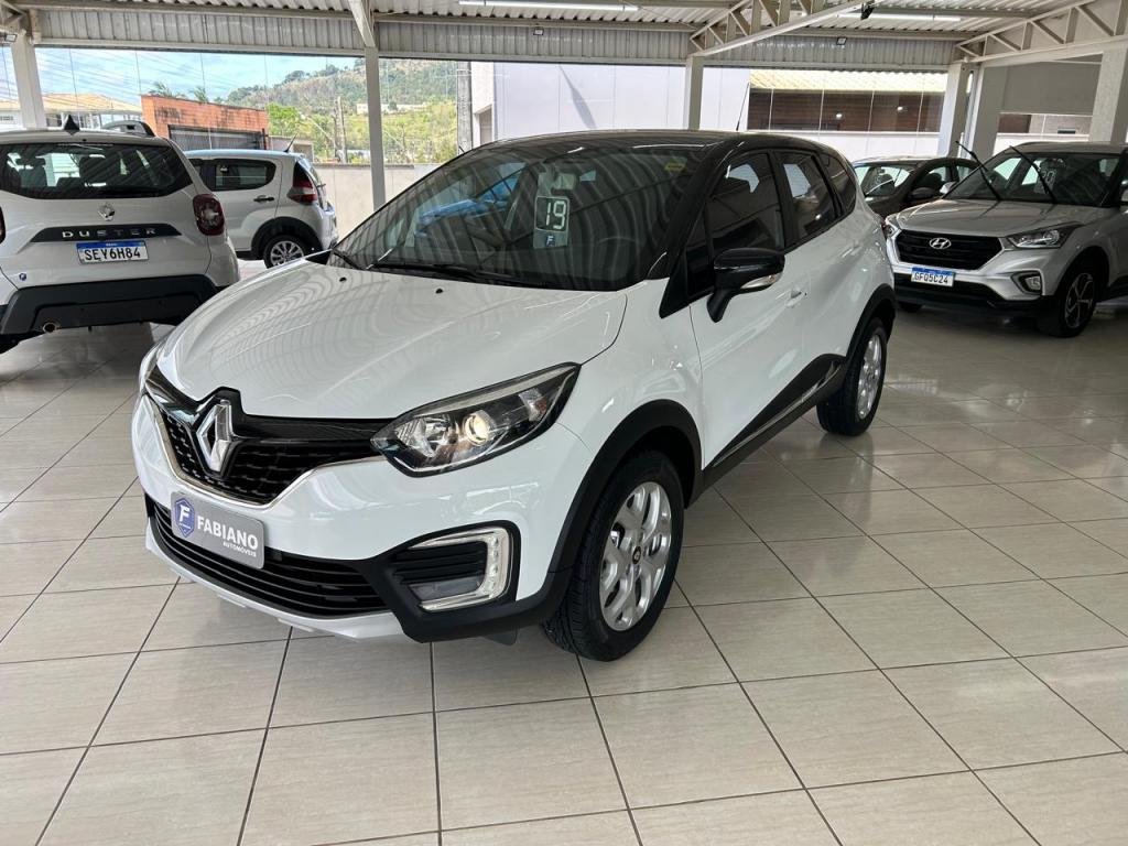 Renault Captur Zen 1.6 16V Flex 5p Mec. na cor Branco em Gravatal / SC - 48322