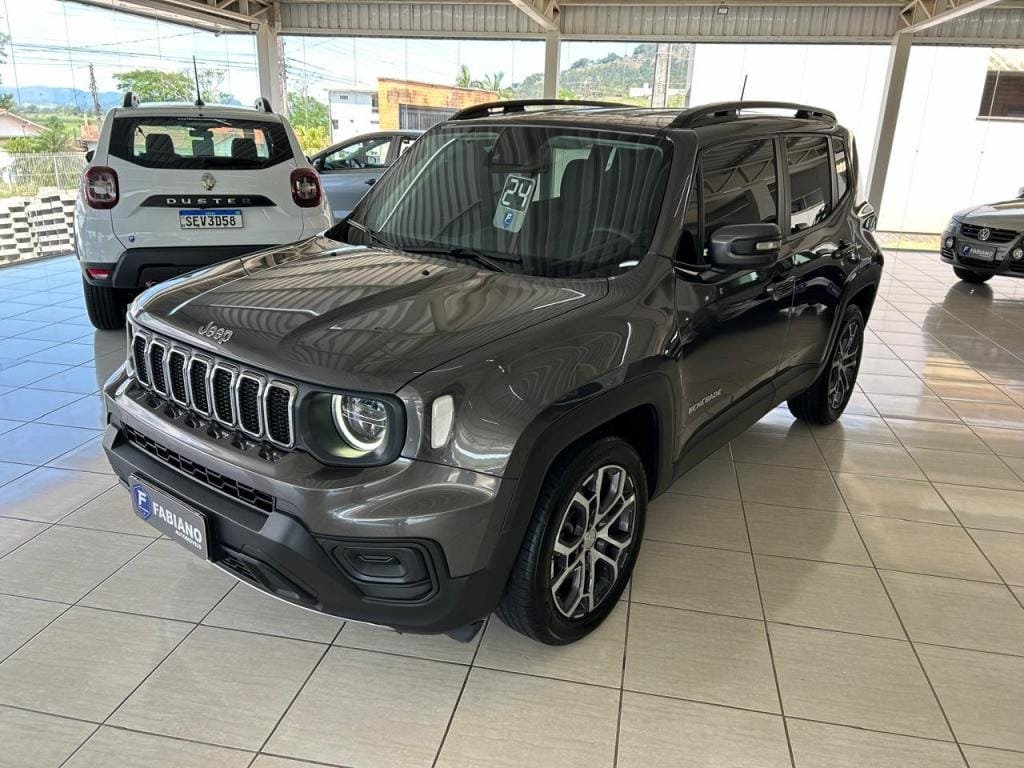 Jeep Renegade Long. T270 1.3 TB 4x2 Flex Aut. na cor Cinza em Gravatal / SC - 48325