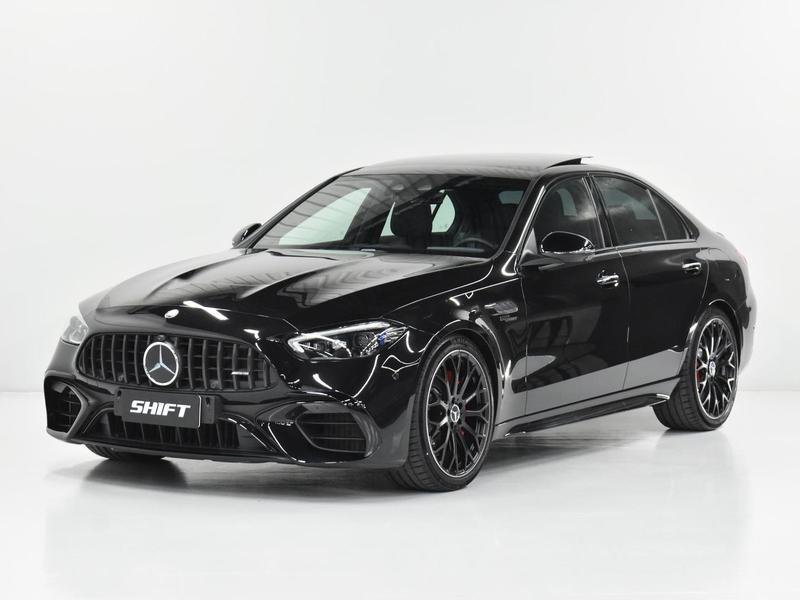 Mercedes-Benz C-63 AMG 4.0 V8 Bi-Turbo Aut. na cor Preto em Curitiba / PR - 48378