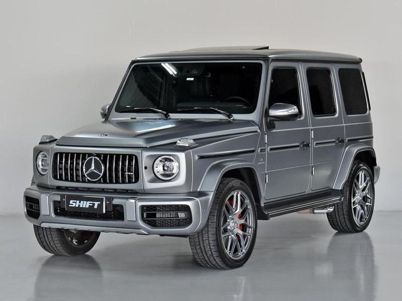 Mercedes-Benz G-63 AMG 4MATIC 4.0 V8 Bi-TB 585cv Aut. na cor Cinza em Curitiba / PR - 48419