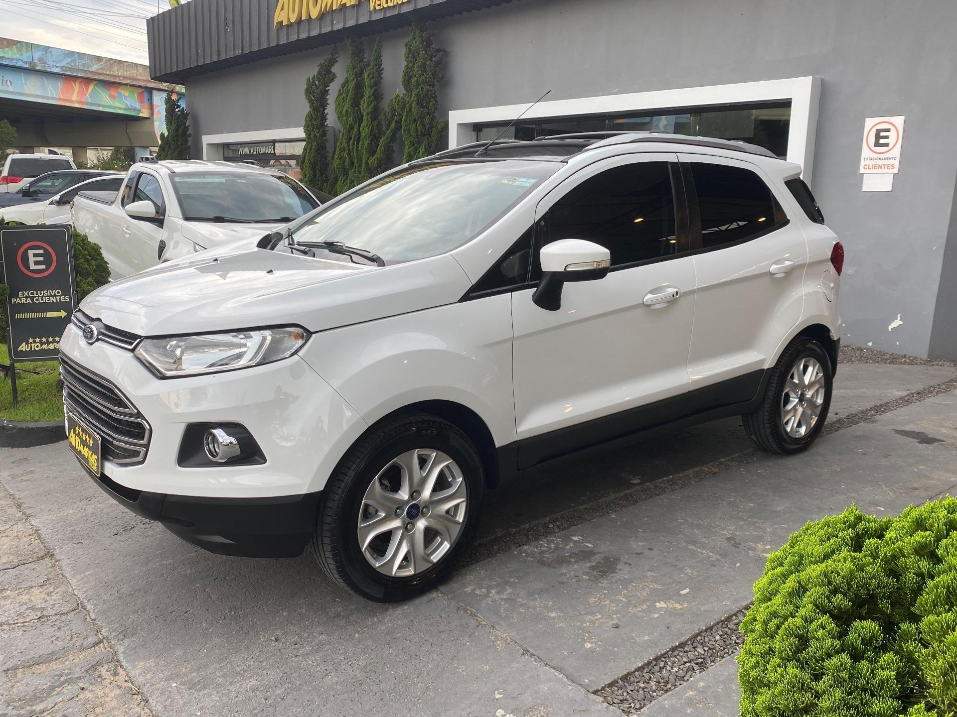 Ford EcoSport TITANIUM 2.0 16V Flex 5p na cor Branco em Sombrio / SC - 48459