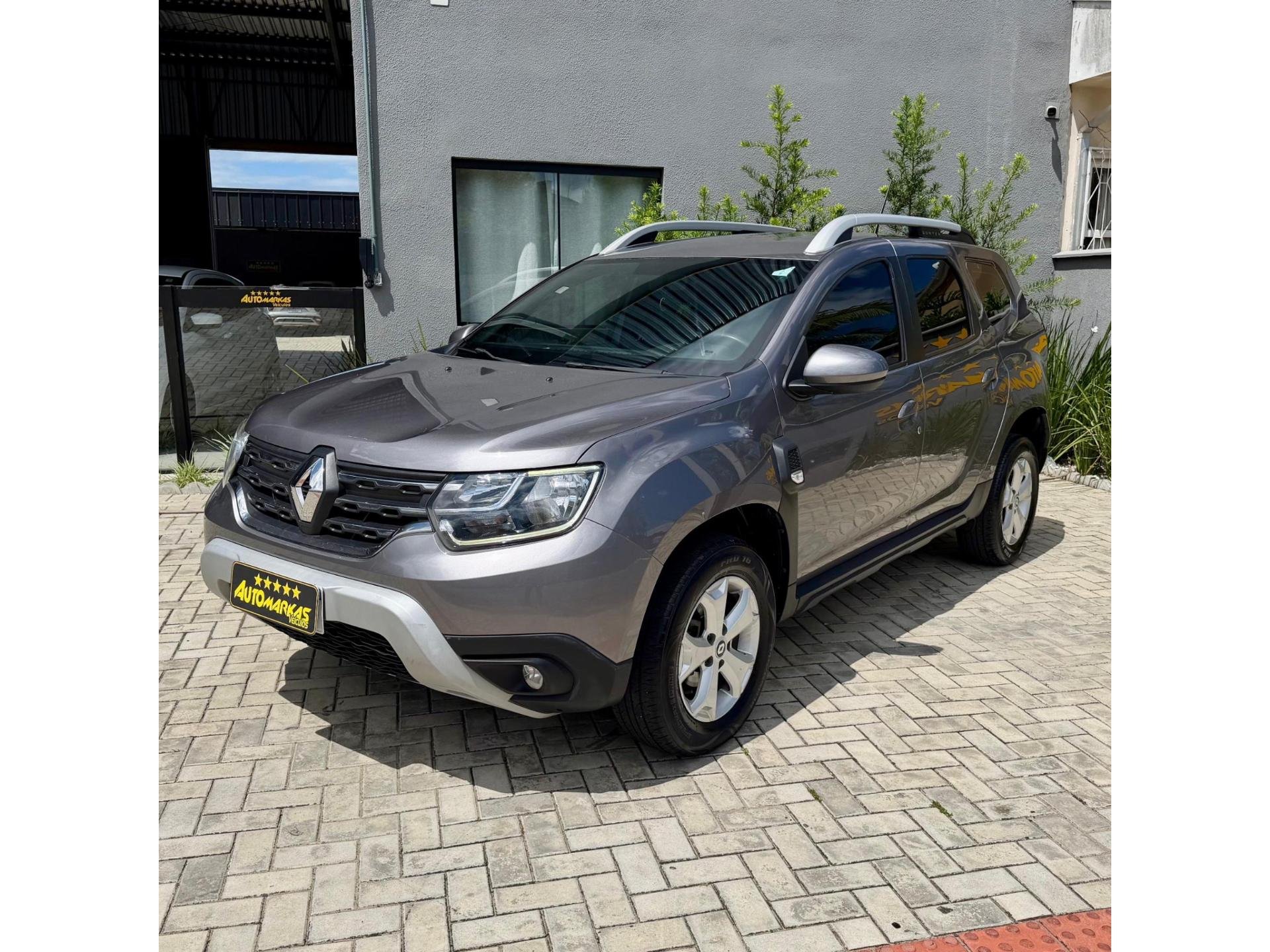 Renault Duster Intense 1.6 16V Flex Mec. na cor Cinza em Sombrio / SC - 48462