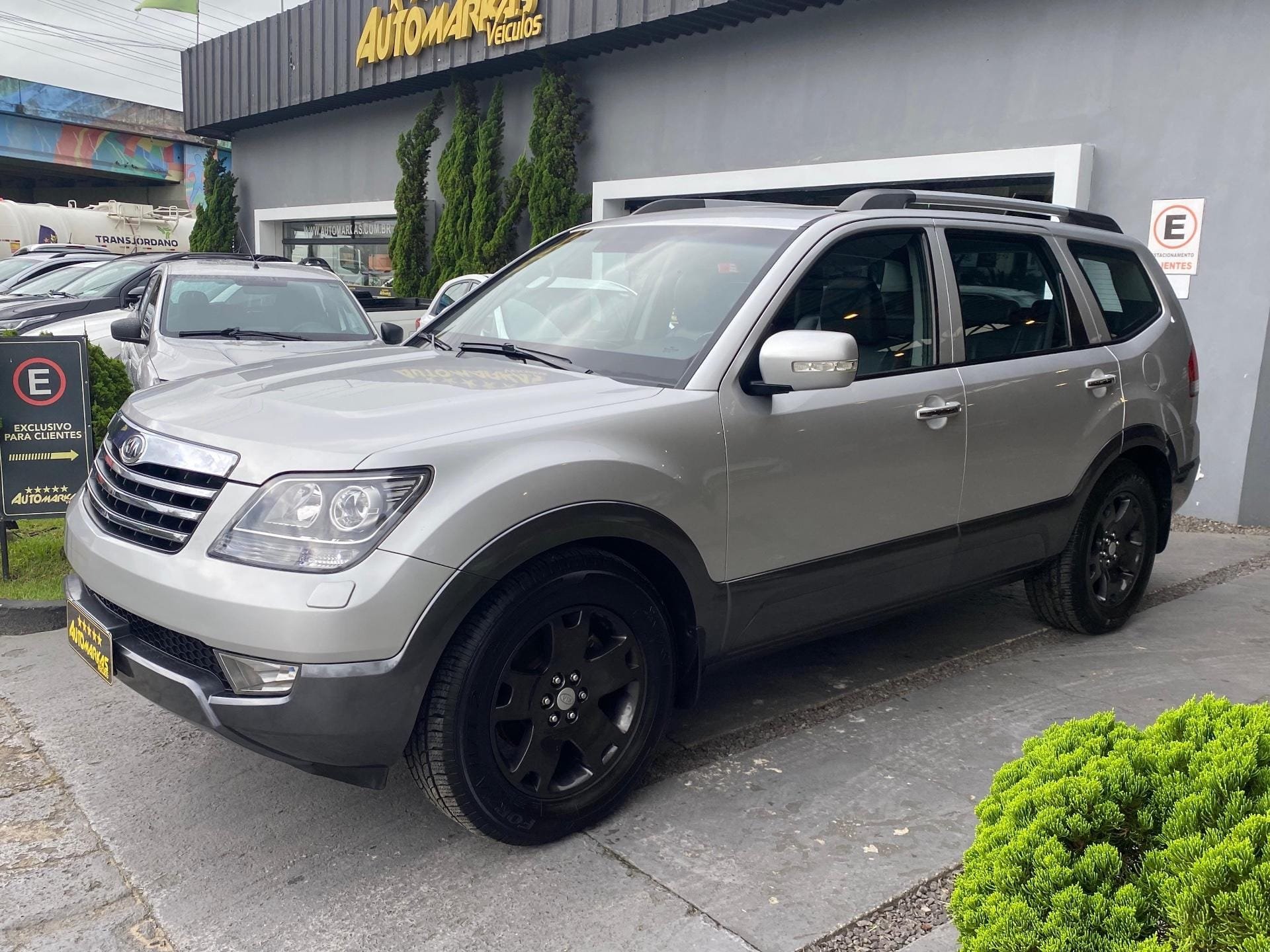 Kia MOHAVE EX 3.0 V6 24V 256cv TB Dies. Aut. na cor Prata em Sombrio / SC - 48471
