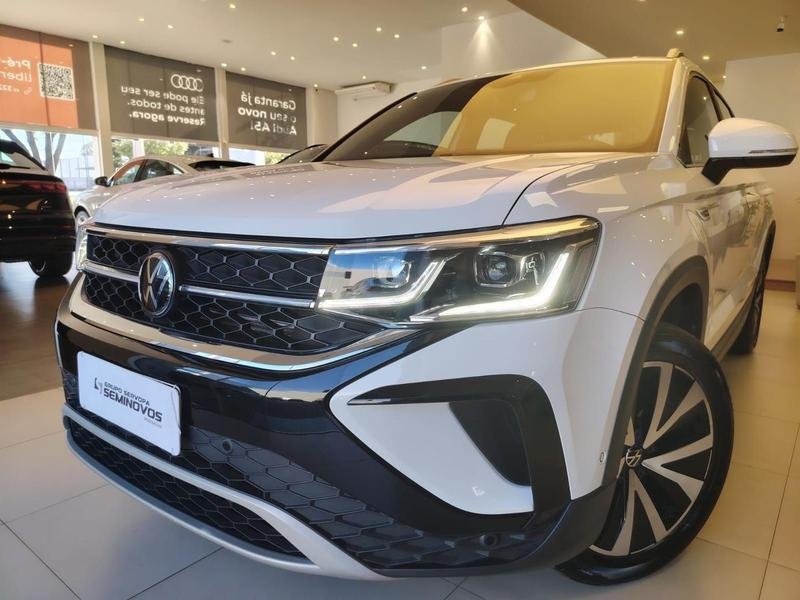 Volkswagen TAOS Highline 1.4 250 TSI Flex Aut. na cor Branco em Cascavel / PR - 4869