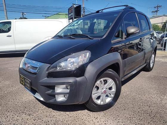 Fiat Idea Adv./ Adv.LOCK.Dualogic 1.8 Flex 5p na cor Preto no Porto Alegre / RS - 48735