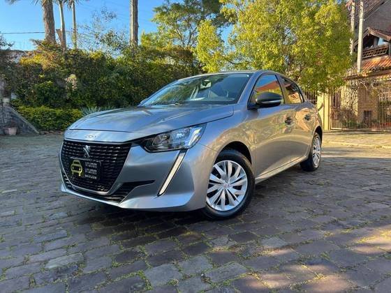 Peugeot 208 Like 1.0 Flex 6V 5p Mec. na cor Cinza no Porto Alegre / RS - 48751