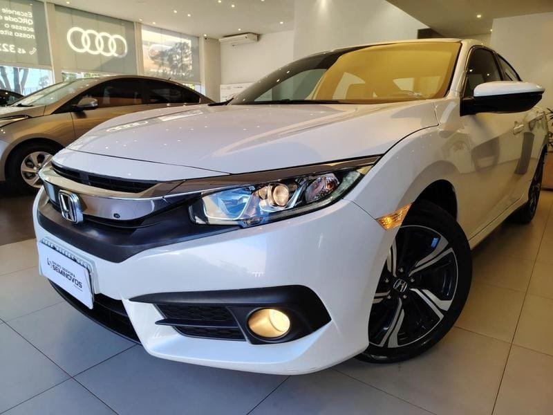 Honda Civic Sedan EXL 2.0 Flex 16V Aut.4p na cor Branco em Cascavel / PR - 4878