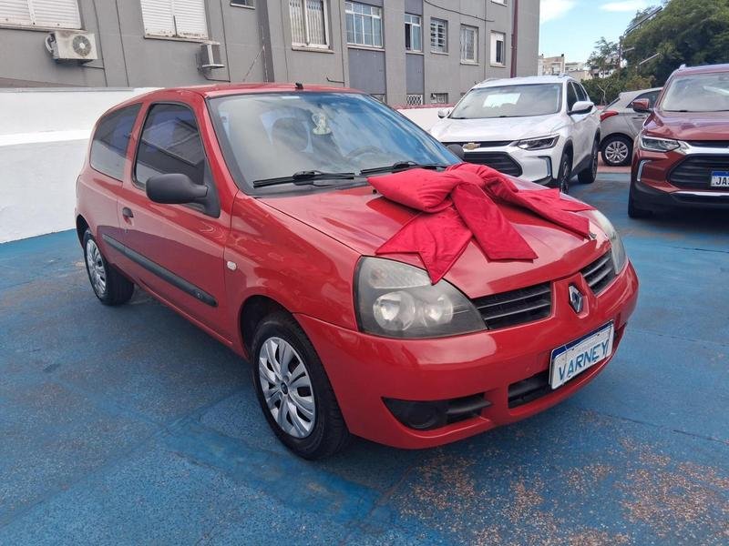 Renault Clio Campus Hi-Flex 1.0 16V 5p na cor Vermelho no Porto Alegre / RS - 48929