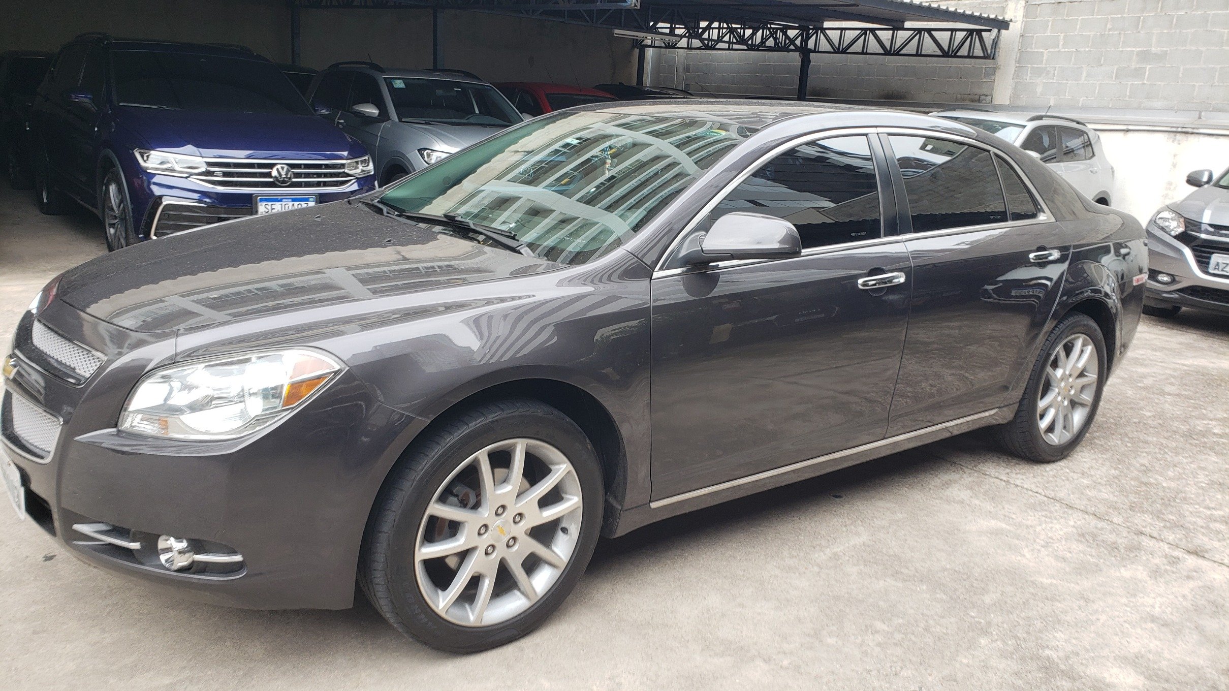 Chevrolet Malibu LTZ 2.4 16V 171cv 4p na cor Cinza em Curitiba / PR - 48972