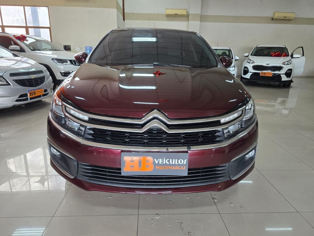 Citroën C4 Lounge Shine 1.6 Turbo Flex Aut. na cor Vermelho no Porto Alegre / RS - 49069