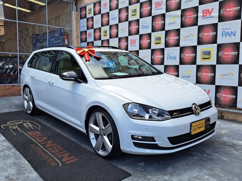 Volkswagen Golf Variant Comfortline 1.4 TSI Aut. na cor Branco no Porto Alegre / RS - 49082
