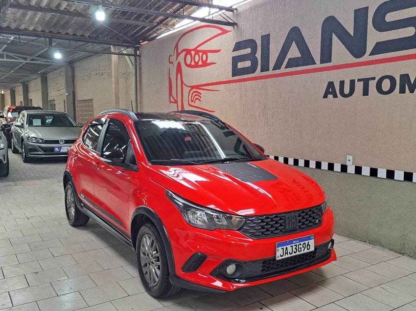 Fiat ARGO TREKKING 1.3 8V Flex na cor Vermelho no Porto Alegre / RS - 49084