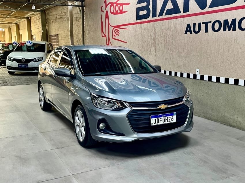 Chevrolet ONIX HATCH LTZ 1.0 12V TB Flex 5p Aut. na cor Cinza no Porto Alegre / RS - 49106
