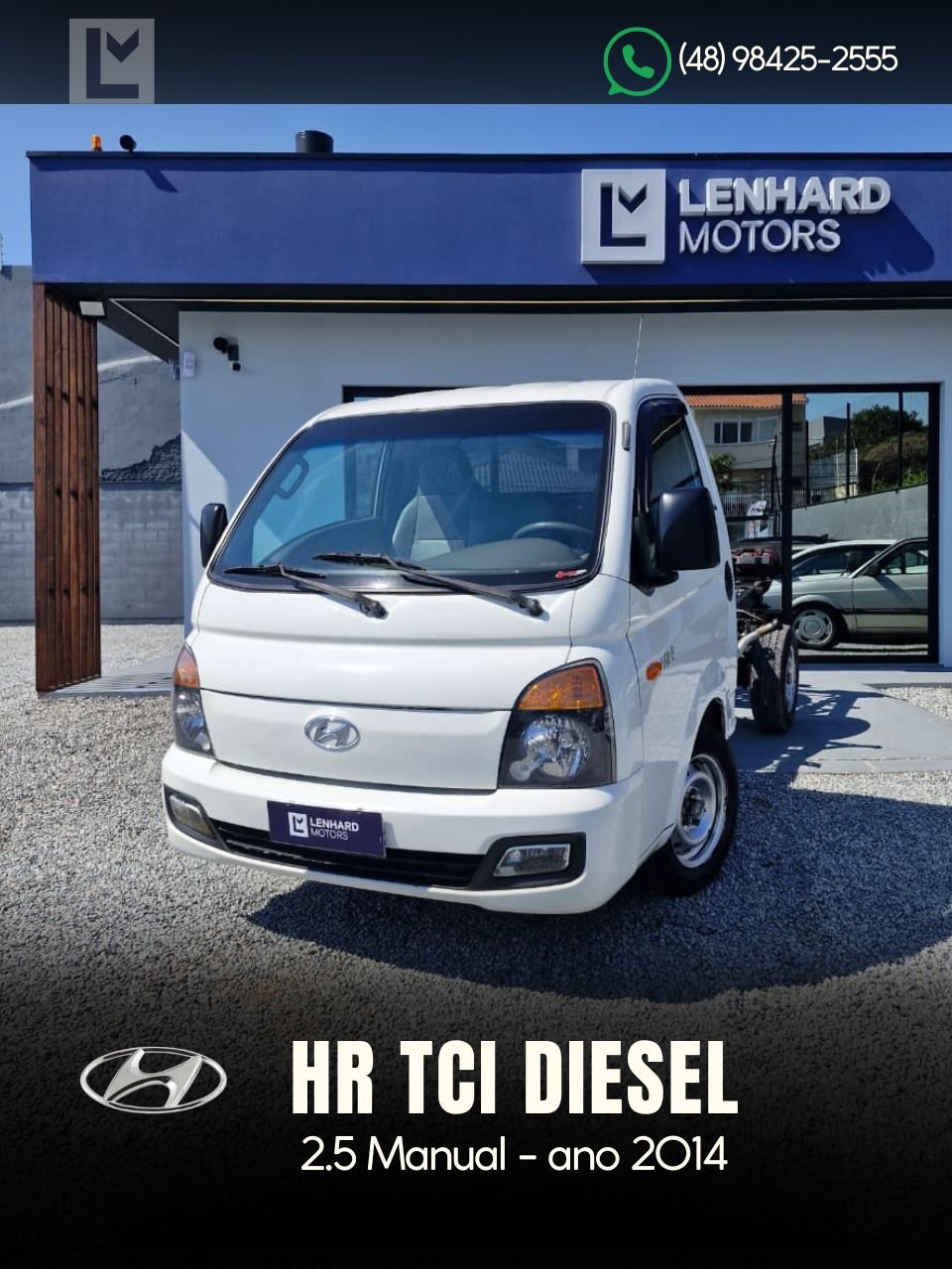 Hyundai HR 2.5 TCI Diesel (RS/RD) na cor Branco em Florianópolis / SC - 4911